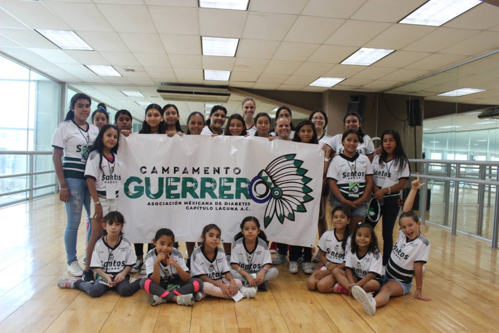 campamento para niños con diabetes laguna