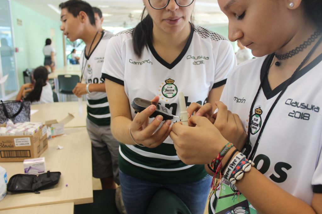 campamento para niños con diabetes laguna