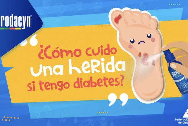 cuidar herida diabetes